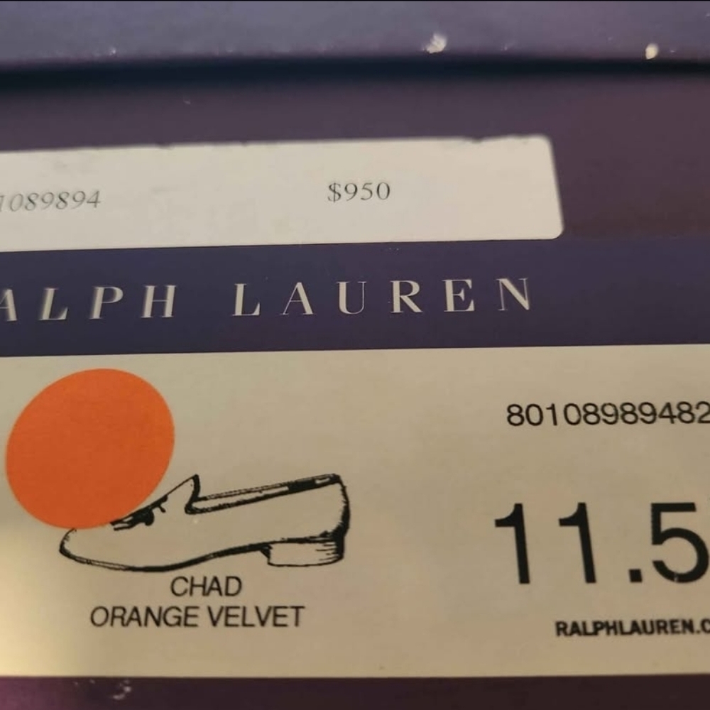 Ralph Lauren Purple Label Slippers. Size 11.5 - Picture 7 of 8